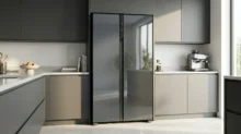 Geladeira inox french door ocupa muito espaço na cozinha? 