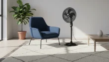 Ventilador de coluna silencioso para gravar podcast em casa — qual tem menos ruído de fundo? 